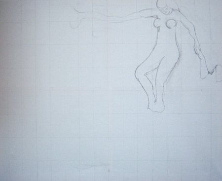 CS Wallace's 'La Danse' - a Work in Progress, 2009.